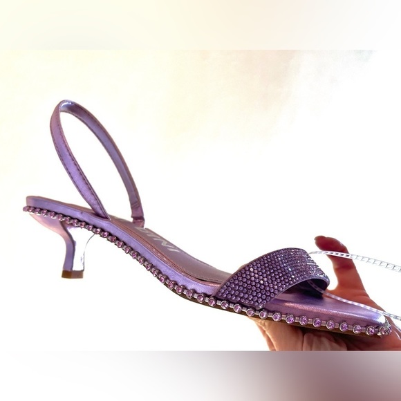 GIANNI BINI ELENA BLING STUDDED LOW DETAIL SLINGS - Picture 6 of 9